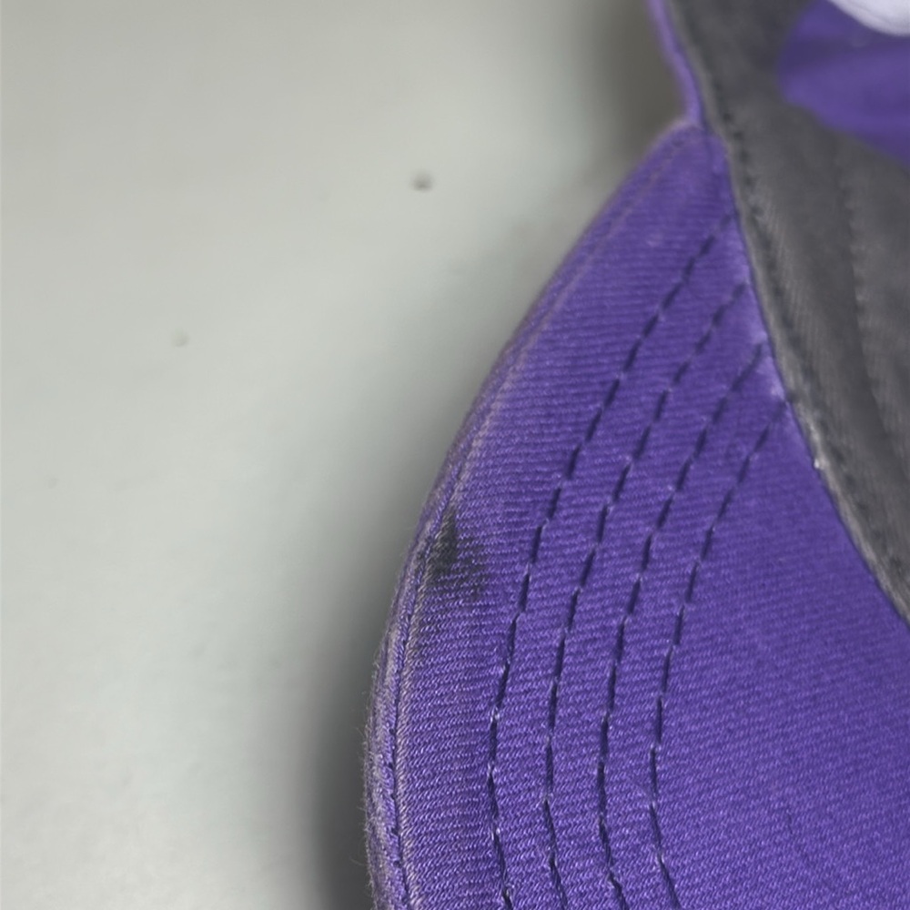 True Religion Purple with white logo Cotton adjustable Cap - Picture 6 of 9